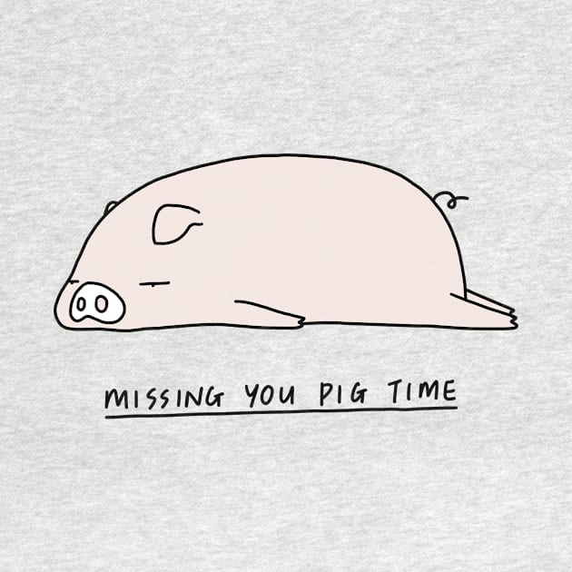 Moody Animals - Pig by Lim Heng Swee